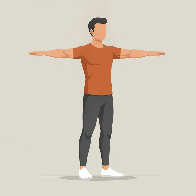 Arm Circles starting position