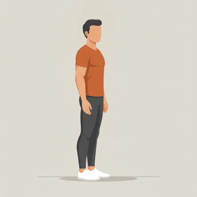 Bodyweight Squat starting position