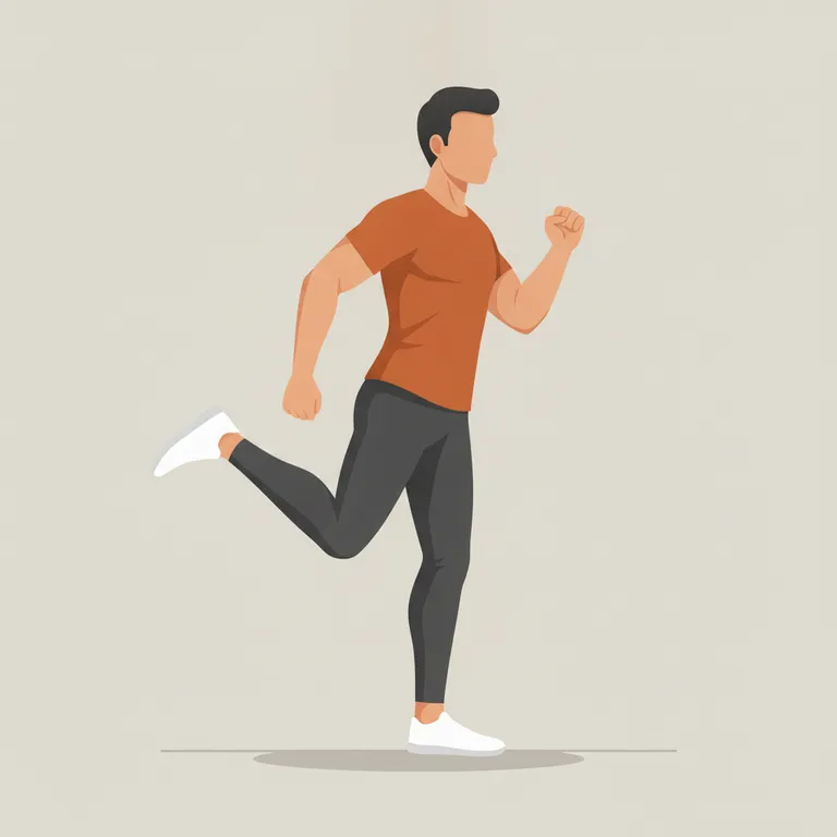 Butt Kicks end position
