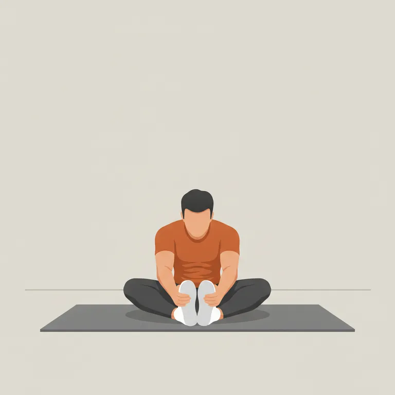 Butterfly Stretch end position