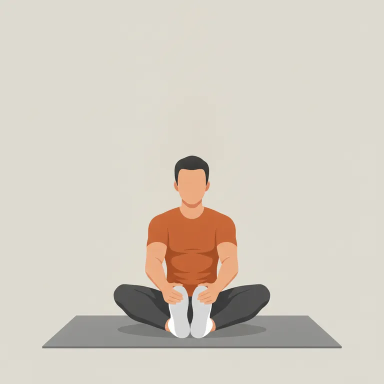 Butterfly Stretch starting position