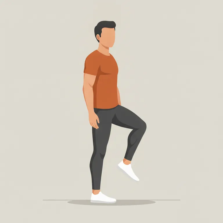 Calf Raises end position