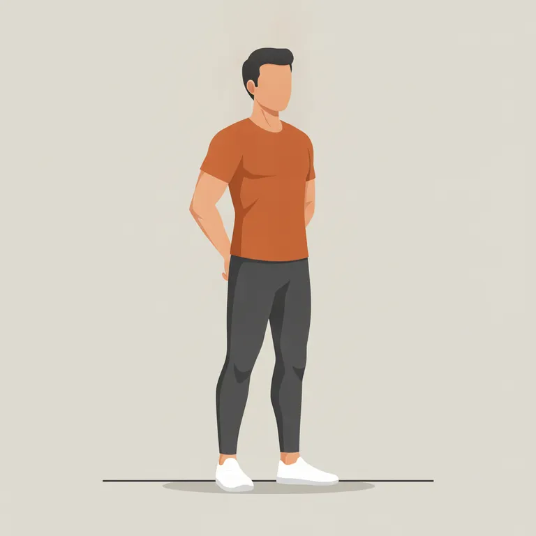 Chest Opener Stretch starting position