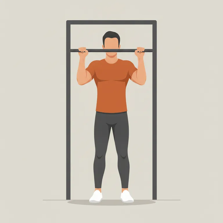 Chin-Up starting position