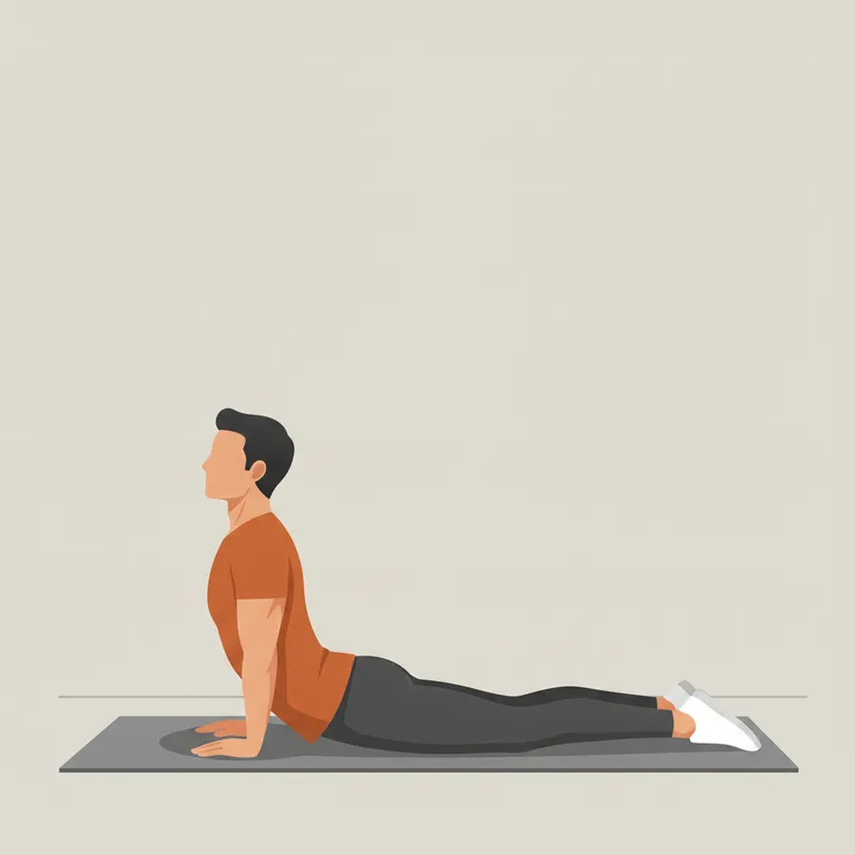 Cobra Stretch end position