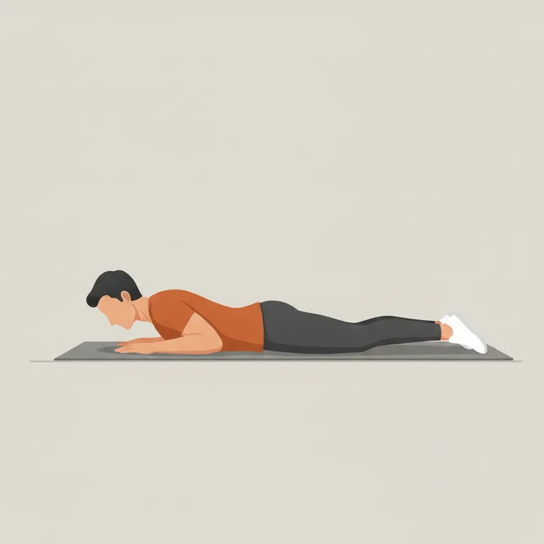 Cobra Stretch starting position