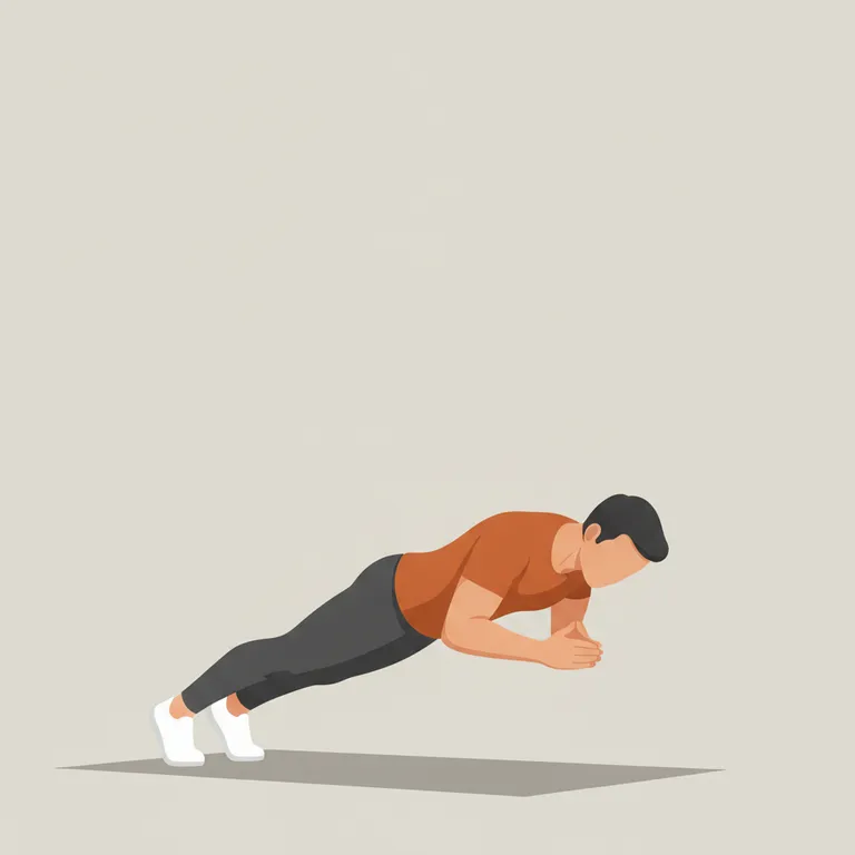 Diamond Push-Up end position