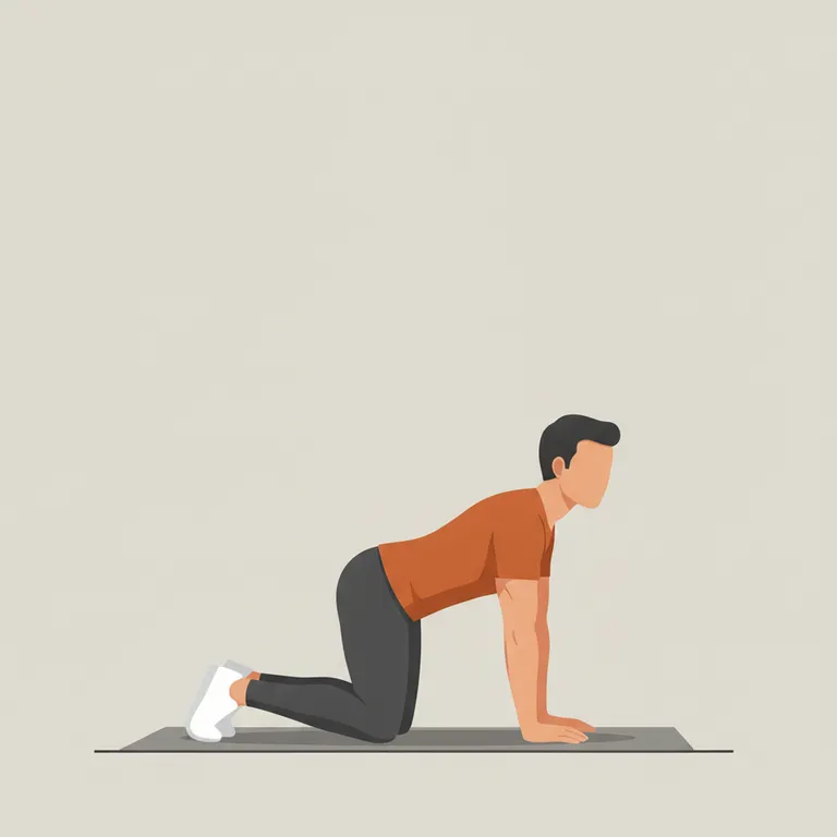 Donkey Kicks starting position
