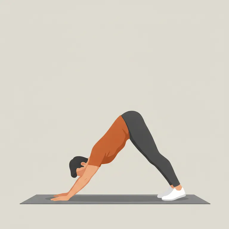 Downward Dog end position