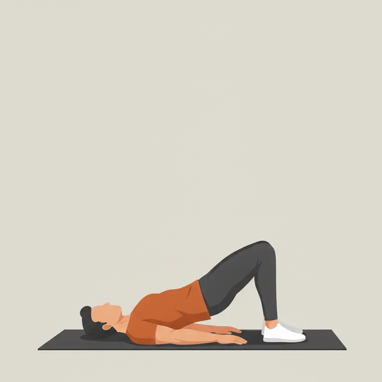 Glute Bridge end position