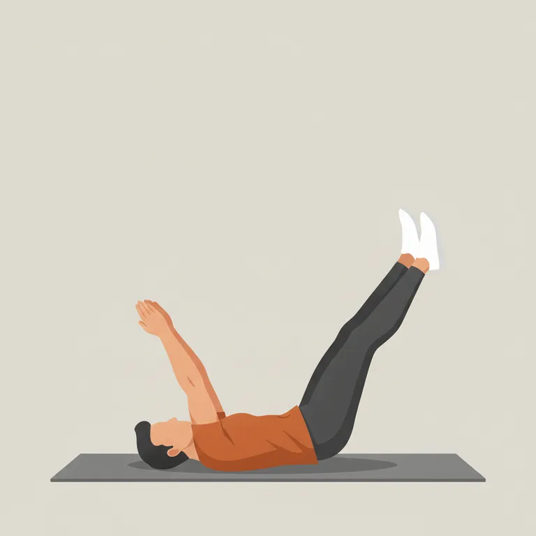 Hollow Body Hold end position