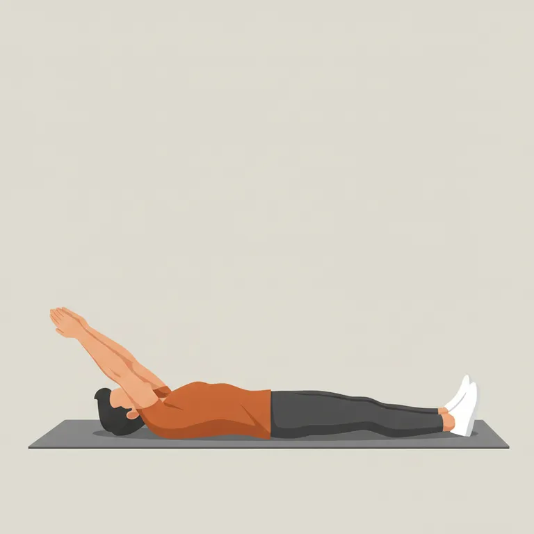Hollow Body Hold starting position