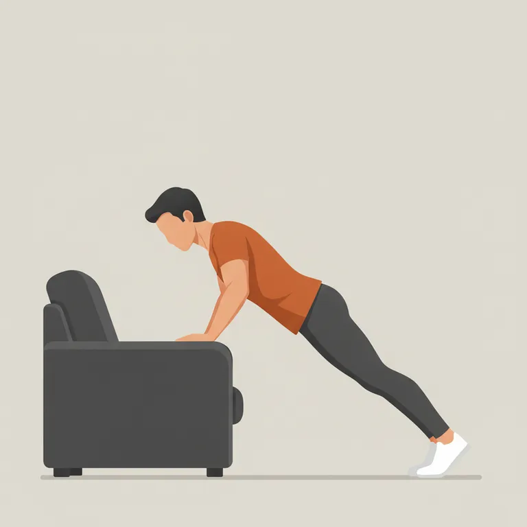 Incline Push-Up end position