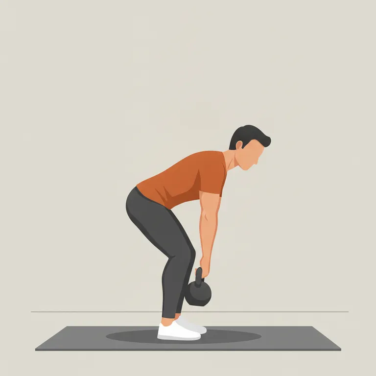 Kettlebell Swing starting position