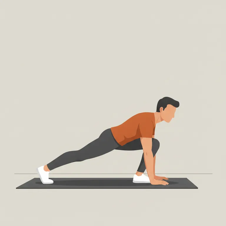 Mountain Climbers end position