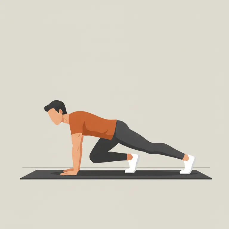 Mountain Climbers starting position
