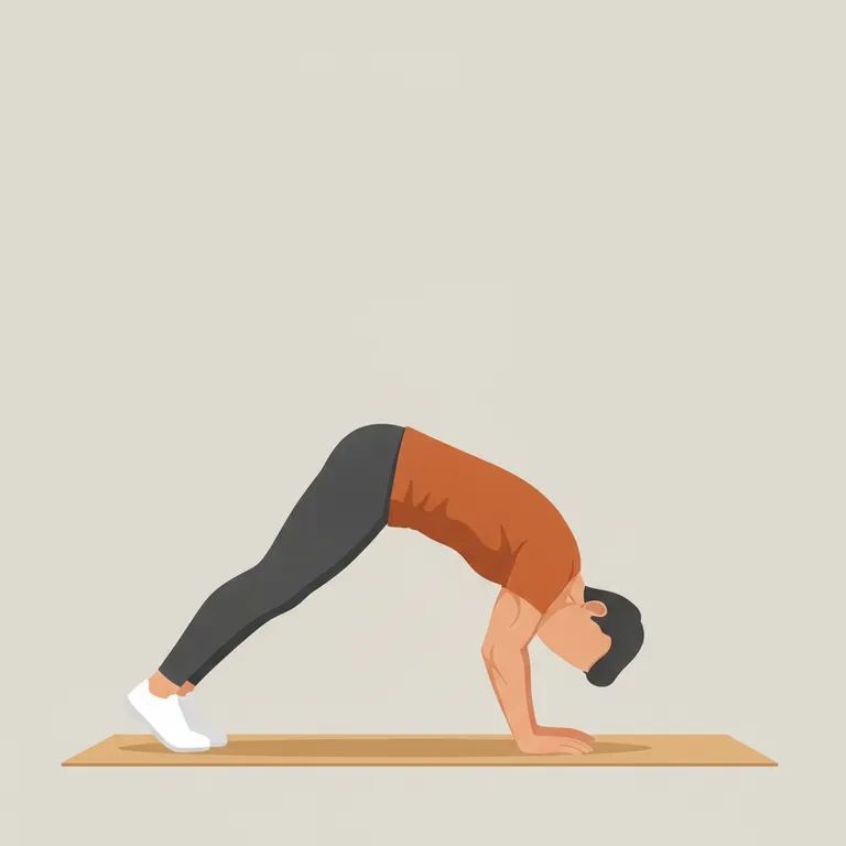 Pike Push-Up end position