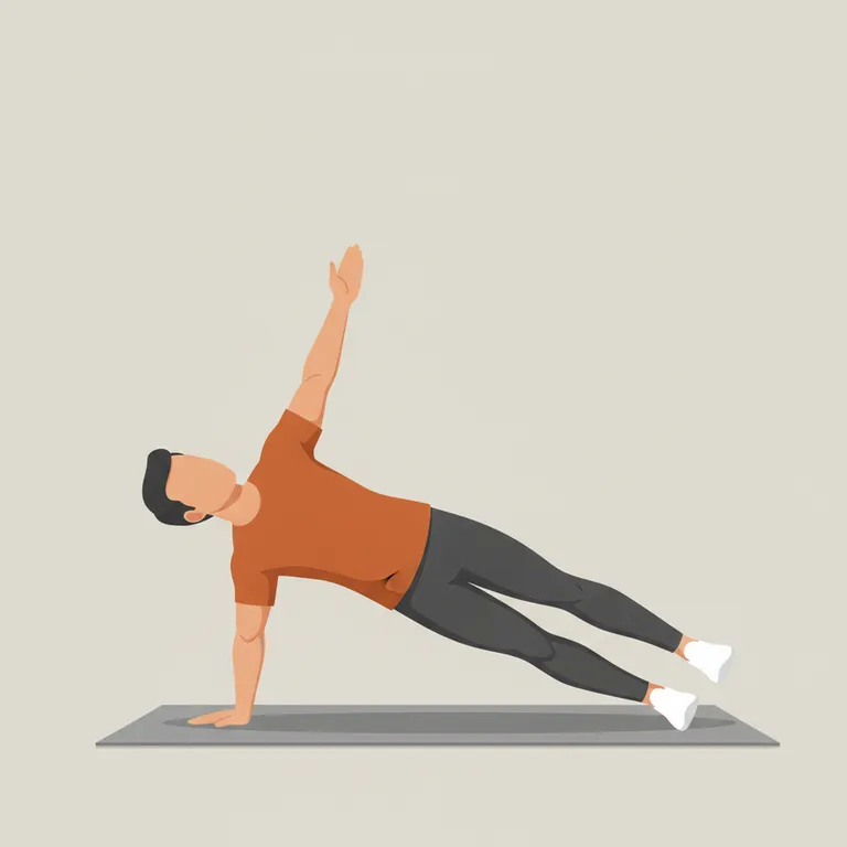 Side Plank end position
