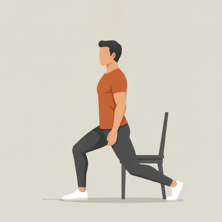 Split Squat starting position