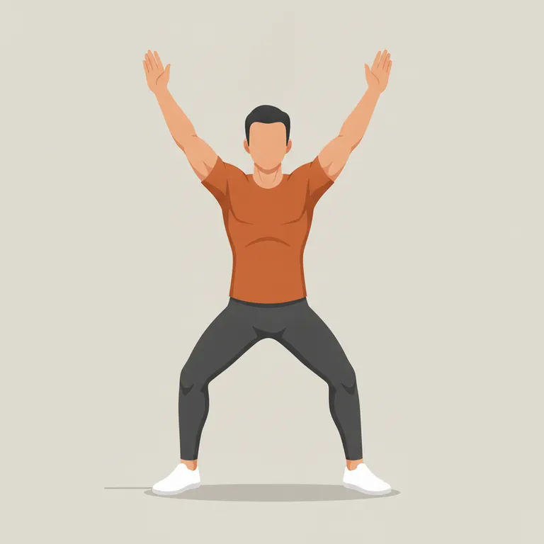 Step Jacks end position