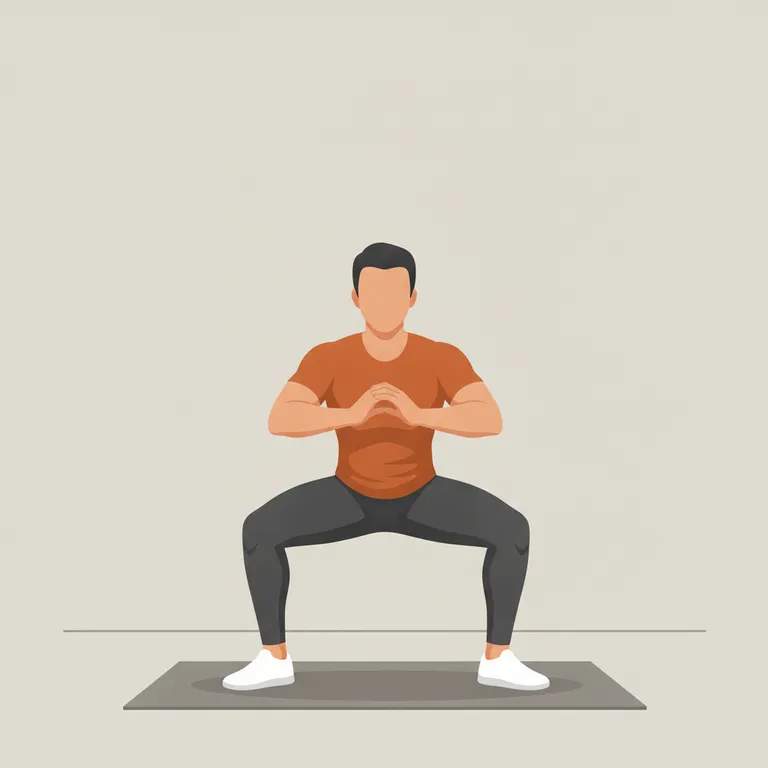 Sumo Squat end position