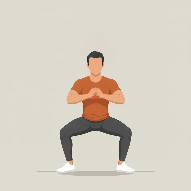 Sumo Squat starting position