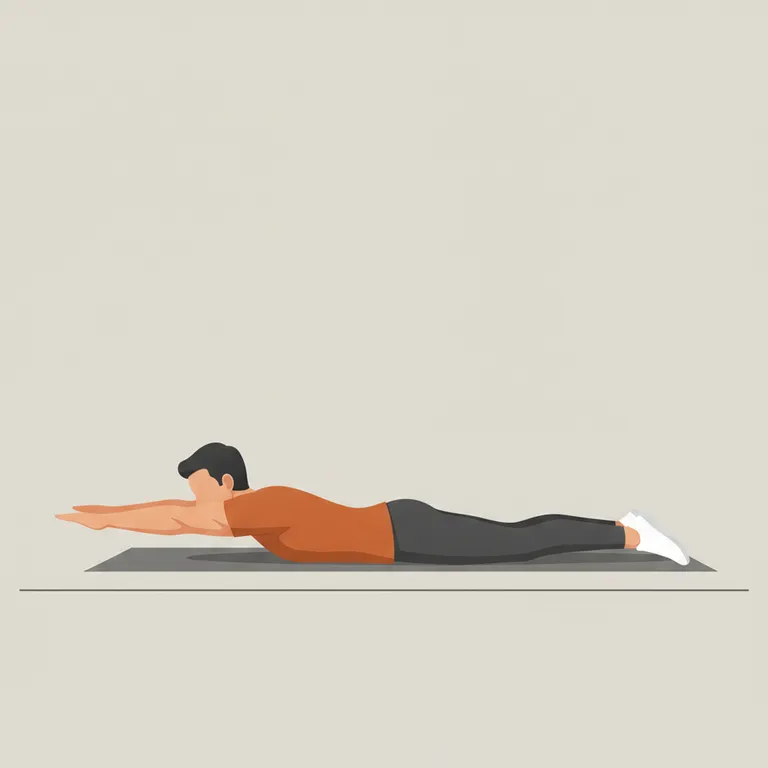Superman end position