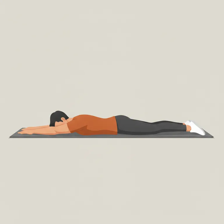 Superman starting position