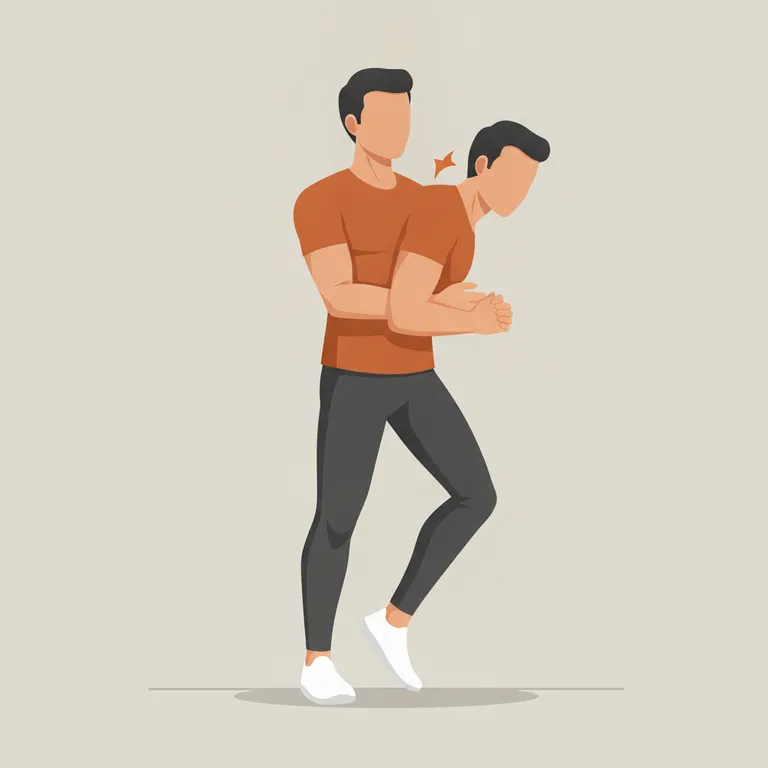 Standing Torso Twists end position