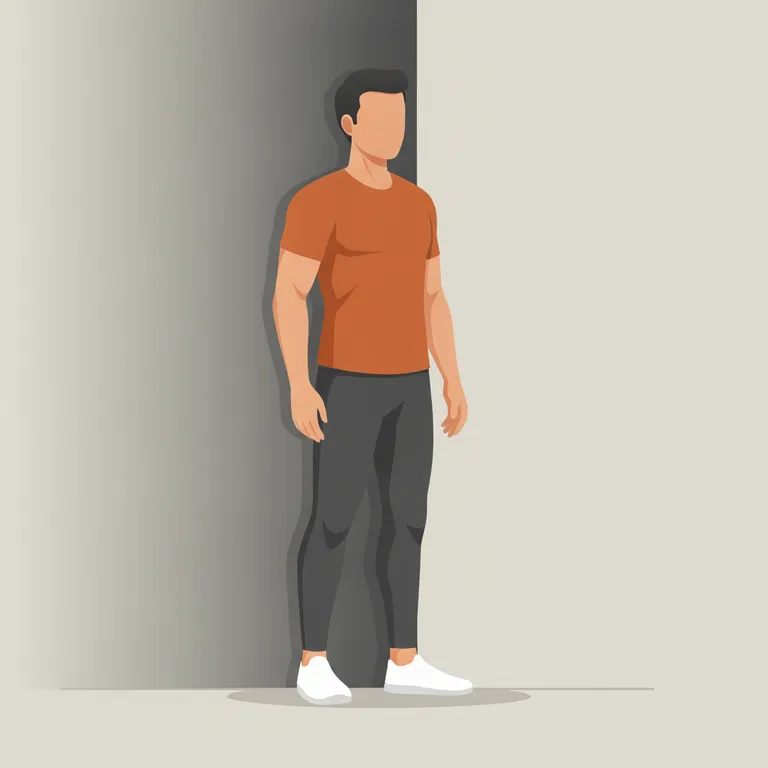 Wall Sit starting position